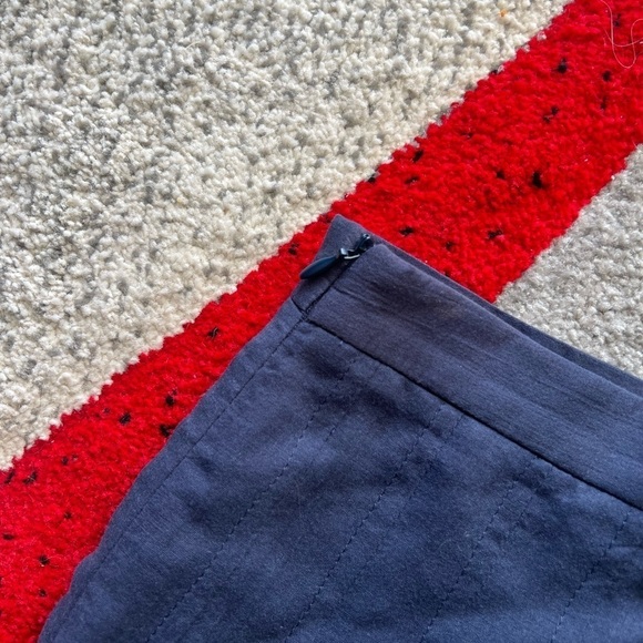 Burberry Navy Pleated Mini Academia Skirt - Picture 5 of 5